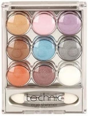 Technic 9 Pot Cream Eye Shimmer Eye Shadow - Set 2