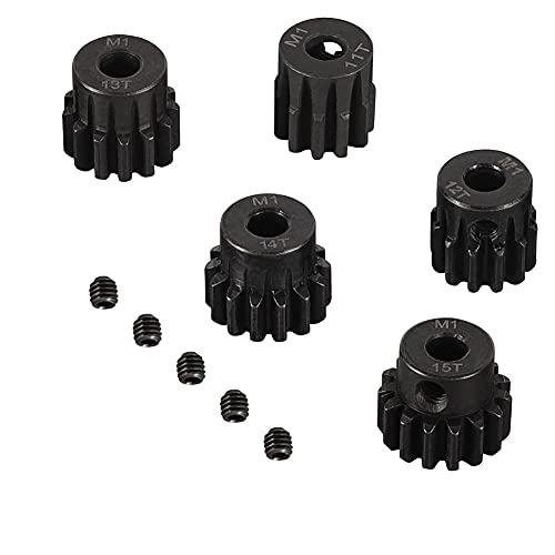 Pignons M1 en métal durable pour optimiser le moteur RC 1/8
