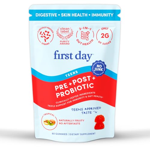 FIRST DAY Teens’ Gut Sustainer Gummies