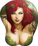 Poison Ivy Sexy Comic Book Superhero Oppai 3D Gaming Wrist Rest