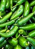 Fresh Serrano Peppers Whole, Green, 1 lb