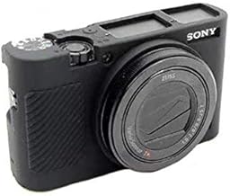 kinokoo SONY ソニー DSC-RX100M1/M2/M3/M4/M5/M6/M7 デジタルカメラ専用 シリコンカバー カメラケース RX100Mシリーズカメラカバー (BK)