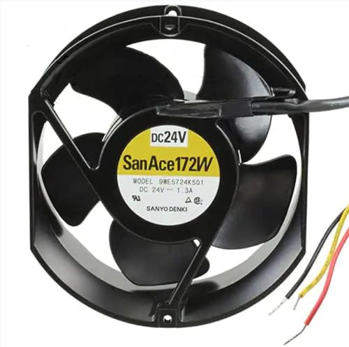 9WE5724K501 24V 1.3A 172mm Fan - 17251 17CM 3-Wire Cooling Fan