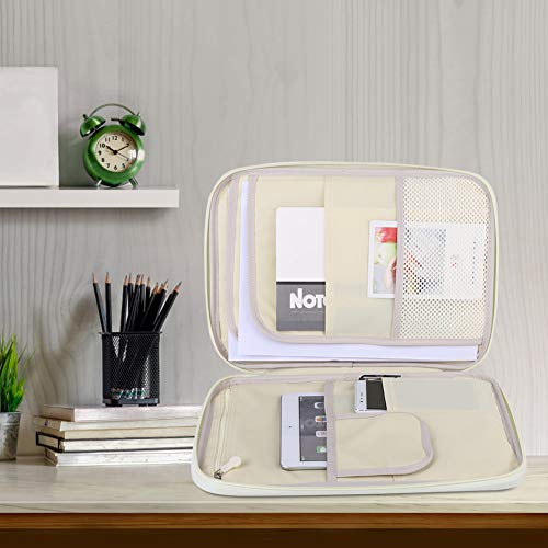 Porte-documents A4 robuste Ausla avec fermeture zippée intégrale - 5