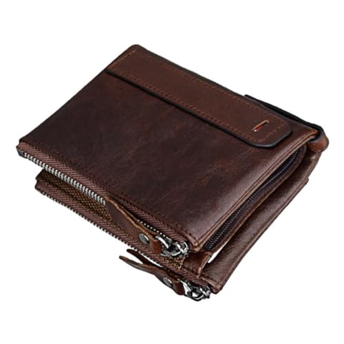 Portefeuille cuir homme grande capacité avec pochette pour cartes