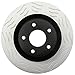 Raybestos R-300 Specialty Street Performance Replacement Front Disc Brake Rotor for Select Cadillac XLR, Chevrolet Corvette Model Years (580253PER)