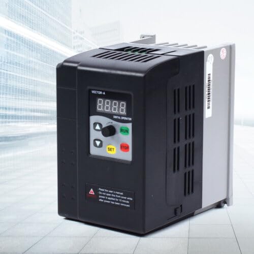 Convertidor de frecuencia variable VDF 1/3 fase, 220 V, 380 V, inversor de frecuencia variable, frecuencia variable, motor (380 V, 1,5 kw)