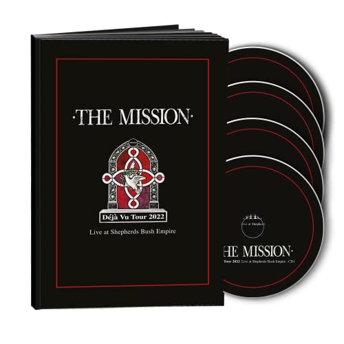 The Mission Déjà Vu coffret de luxe 4CD album live de collection