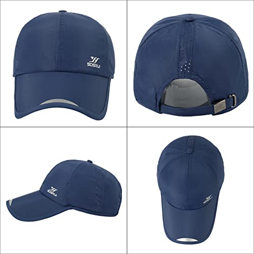 Image of Running Hat Mesh Quick Dry Hat Baseball Cap for Women Men