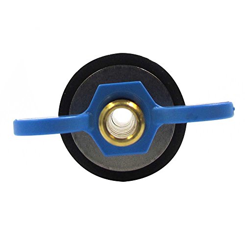 Technical Products Winter Rubber Plug With Valve For 1-1/2 Inch Pipe, With Blow Thru Stem (1) #TOP1