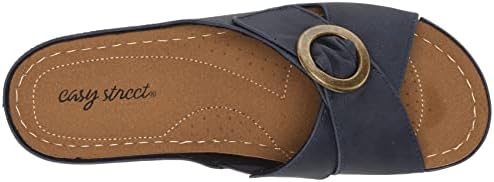 Easy Street Women's Bloomer Slide Sandal, Navy, 12 | Image 4
