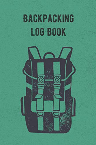 Backpacking & Hiking Log Book with Prompts, Travel Size