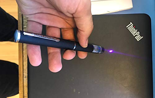 Image of PIA INTERNATIONAL 405nm Purple Blue 5Mw Beam Powerful Laser Pointer Pen
