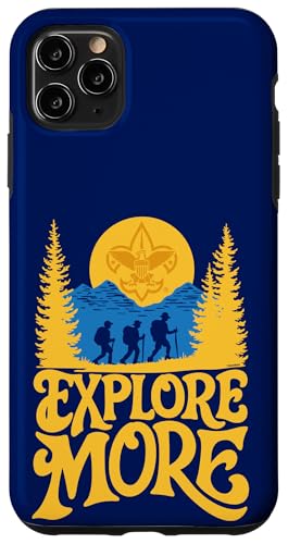 Explore More! Hiking Scouts BSA Cub Scouting Outdoor �X�}�z�P�[�X iPhone 11 Pro Max �p