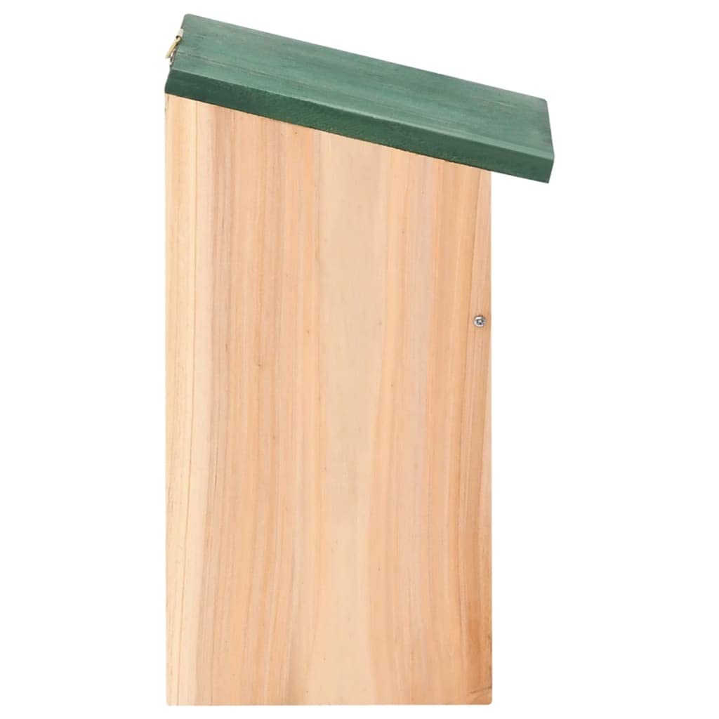 Lot de 10 Nichoirs Oiseaux Extérieur, Nichoir Mésange Cabane à Oiseaux 10 pcs Bois de Sapin Massif 12x12x22 cm