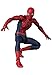 MEDICOM TOY MAFEX No. 241 Friendly Neighborhood Spider-Man with Sturdy Protective Clear Case for Shipping. Japan Import. 2024/12/31 Relese 硬質保護ケース付