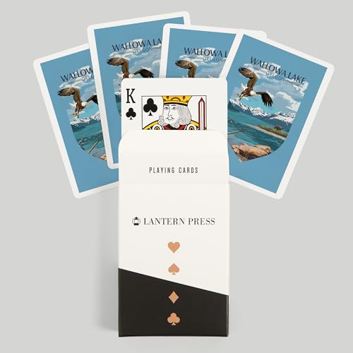 Baraja de Poker Lantern Press 52 cartas tamaño poker miniatura 6