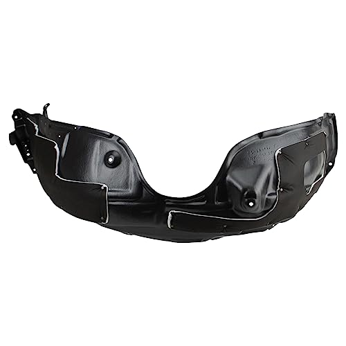 Image of TRQ Front Driver and Passenger Side Inner Fender Liner Set Compatible with 2013-2018 Lexus ES300h ES350