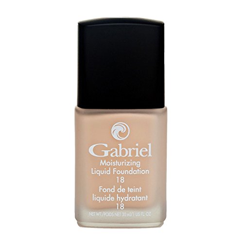 Gabriel Cosmetics Moisturizing Liquid Foundation (Warm Beige – Light To Medium/Warm Undertones), Natural, Paraben Free, Vegan, Gluten-Free, Cruelty-Free, Non Gmo, Infused With Vitamins A & E, Full Coverage, 1 Fl Oz., #TOP23