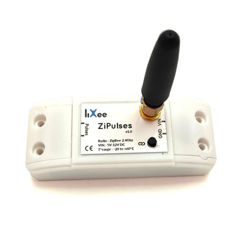 Compteur impulsions Zigbee 3.0 (eau, gaz) - ZIPULSES - Lixee