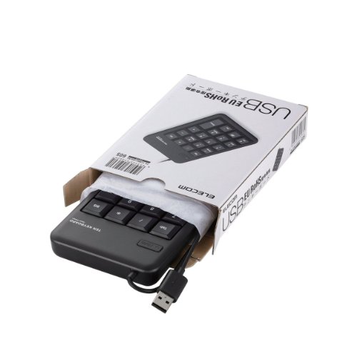 エレコム テンキー 有線 メンブレン Mサイズ RoHS指令準拠 ブラック TK-TCM011BK/RS