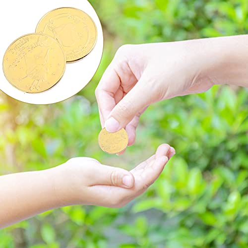 VALICLUD 2Pcs Coin Coleção de Moeda Comemorativa Moeda de Recompensa a Experiência da Fada Dos Dente