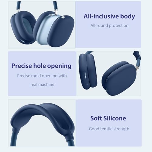 Coussinets AirPods Max silicone protection intégrale contre la sueur