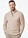 JMIERR Mens Sweater Cable Knit Casual Long Sleeve Button Chunky Winter Fashion Knitted Pullover Sweaters, 3XL, Beige