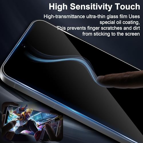 Image of PreCure 2 Pieces Screen Protector for VIVO X300 with 2 Pieces Camera Lens Protector, 0.33 mm HD 9H Ultra Resistant Tempered Glass Tempered Glass