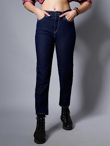 Image of HIGH Star Women's Straight Fit Mid Rise Jeans