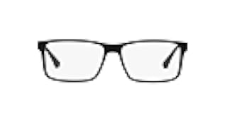 Men's Ea3038 Rectangular Prescription Eyewear Frames