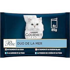 Gourmet Perle - Pasto per gatto adulto, Confezione da 12 (4 x 85gr)