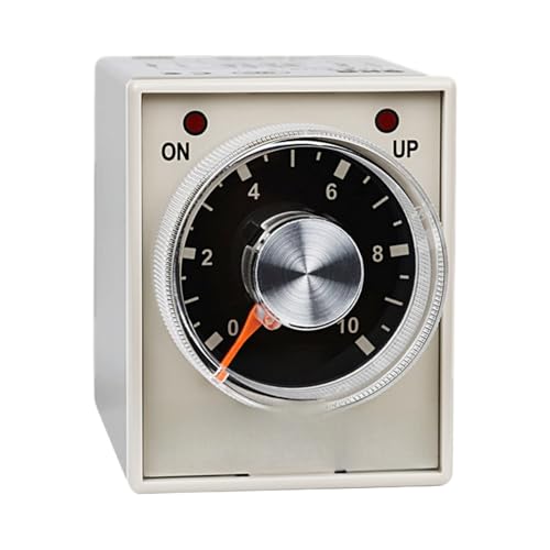 Relais temporisé AH3-3 AC220V 0-6S pour temporisation de tableau électrique