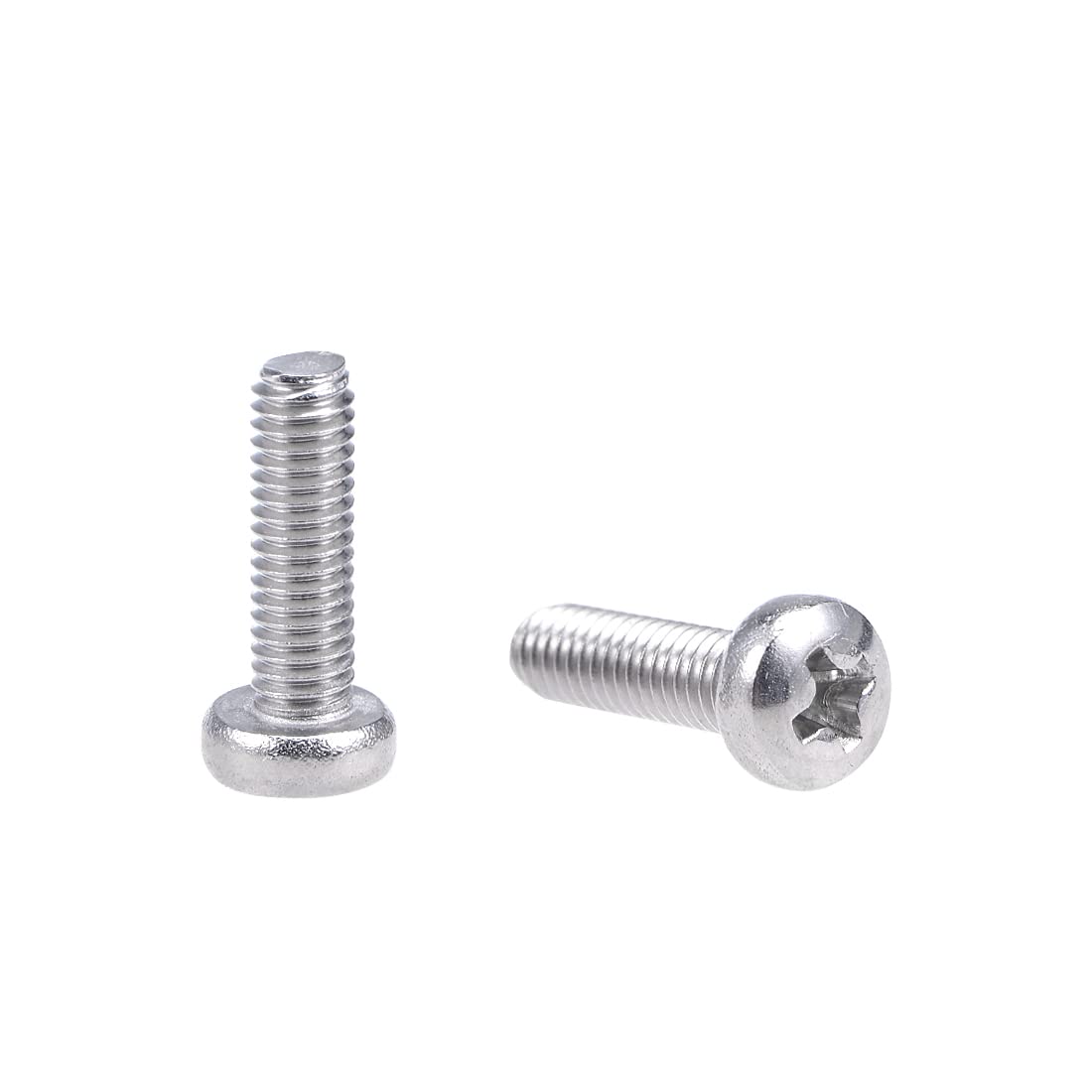 Tornillos De Hierro Chapados En Zinc, 50 Unidades, 8 X 30/40 | Meses