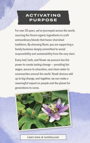 Image of Numi Organic De-Stress Tea, 16 Herbal Tea Bags, Caffeine Free