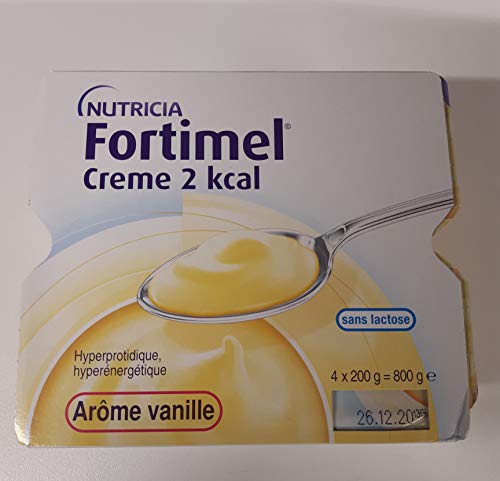 Nutricia Fortimel - Crema de 2 kcal (4 x 200 g)