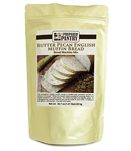 The Prepared Pantry Butter Pecan English Muffin Bread Mix; Single Pack; For Bread Machine or Oven