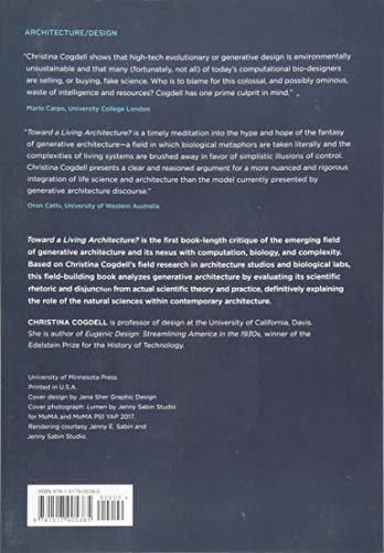 Toward a Living Architecture?: Complexism and Biology in Generative Design