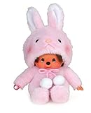 Begrenzte Verfügbarkeit Sekiguchi Monchhichi Animal Kleid Serie Kaninchen Kostüm Plüsch, pink
