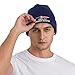 Trewrdt GBU-57 Bunker Buster Knit Hats Beanie Hat for Men Women Fashion Warm Winter Ski Cap Navy Blue