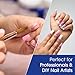 DeEnti Nomma Plus Professional Liquid Monomer, EMA Nail Liquid for Acrylic Powder, Non-Yellowing Monomer, 8oz Bottle, Professional Salon Quality Manicure and Pedicure Supplies