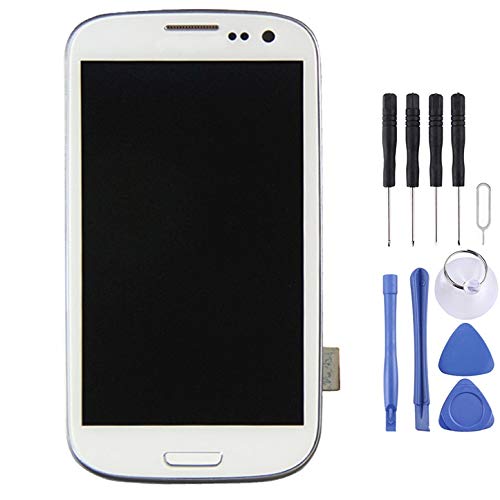 Écran LCD Galaxy SIII LTE i9305 avec châssis blanc pour lire vos messages - 7