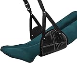 Ligero y compacto: peso: 168 g, tamaño plegado: 19,7 x 19,7 x 1,97 pulgadas. Este diseño ahorra espacio cabe fácilmente en tu equipaje de mano o bolsa de viaje favorita. Incluye una práctica bolsa de transporte con cordón. Si tienes demasiadas cosas que manejar y no tienes espacio para colocar el reposapiés de tu avión. Solo tienes que colgarlo en la maleta o meterlo en la mochila sin ocupar demasiado espacio o añadir demasiado peso.