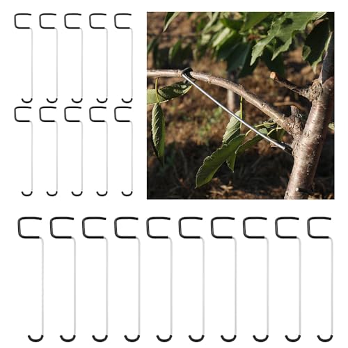 IXIGER 20 PCS Tree Limb Spreader Set Fruit Tree Branch Puller Heavy-Duty Limb Spreaders for Fruit Trees with Branch Support Function (7 Inch & 10 Inch)