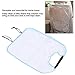 ChiweiJ 10pcs Seat Back Protective Cover for Kids, Transparent Car Kick Mat, PE Anti Dirt Mud Guard for Child Baby, Universal Fit for Car Truck SUV Front Seats (Blue)