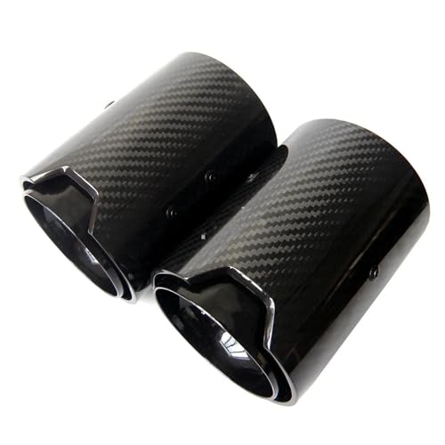Embout d'échappement en carbone brillant pour BMW M235i M240i F22 F23