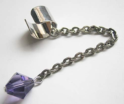 Amazon ハンター ハンター Hunter Hunter クラピカ イヤーカフ イヤリング 紫 コスプレ衣装小物 コスプレ 仮装 通販