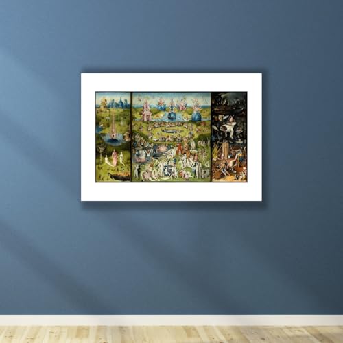 Le jardin des délices terrestres Bosch grand format poster art - 5