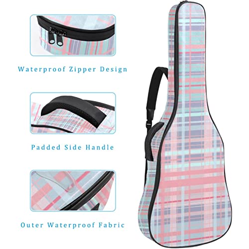 Housse de transport étanche pour guitare avec bandoulière réglable Vert marbre, Multicolore 05, 42.9×16.9×4.7 in… - Les Beatles, Paul McCartney, John Lennon, RIngo Starr, George Harrison Housse de transport étanche pour guitare avec bandoulière réglable Vert marbre, Multicolore 05, 42.9x16.9x4.7 in… – Image 5