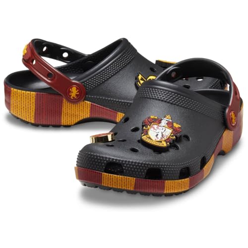 Crocs Tamanco clássico unissex adulto Harry Potter, Grifinória/Vermelho Multi, 40